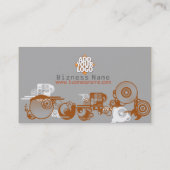 Visitekaartje Modernik Shapes (Achterkant)