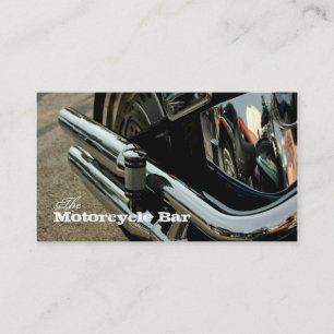 Visitekaartje motorfiets