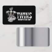 Visitekaartje motorfiets (Voorkant / Achterkant)