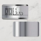 Visitekaartje motorfiets (Voorkant / Achterkant)