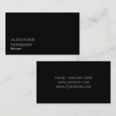 visitekaartje "MULTI BUSINESS" (Voorkant / Achterkant)