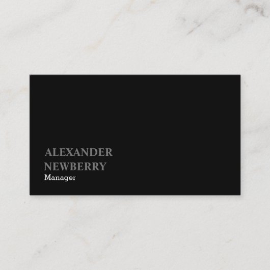 visitekaartje "MULTI BUSINESS" (Voorkant)