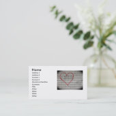 Visitekaartje Music Lovers (Staand voorkant)