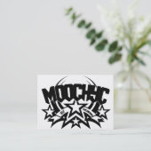 Visitekaartje Muziekartiest (Staand voorkant)