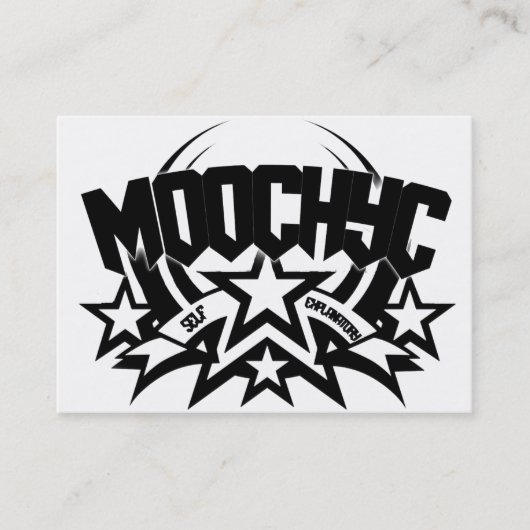 Visitekaartje Muziekartiest (Voorkant)