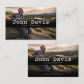 Visitekaartje Muziekleraar (Voorkant / Achterkant)