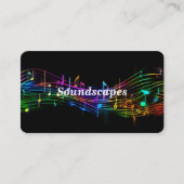 Visitekaartje Muzieklessen (Voorkant)