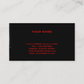 Visitekaartje Muziekluidsprekers (Achterkant)