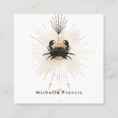 Visitekaartje Mystical Cosmic Crab Square (Voorkant)