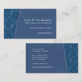 Visitekaartje naaigarens (Voorkant / Achterkant)