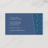 Visitekaartje naaigarens (Achterkant)