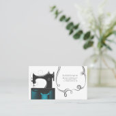 Visitekaartje  naaimachine (Staand voorkant)