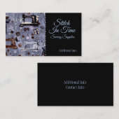 Visitekaartje  naaimachines (Voorkant / Achterkant)