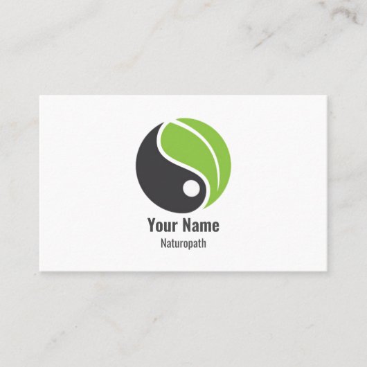 visitekaartje naturopath (Voorkant)