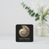 Visitekaartje Nautilus Shell (Staand voorkant)