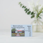 Visitekaartje nieuw huis (Staand voorkant)