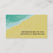 visitekaartje Ocean Beach (Achterkant)