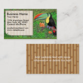 visitekaartje Oerwoud Fun Toucan Bird (Voorkant / Achterkant)