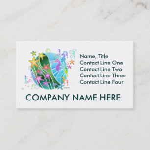 visitekaartje - onder de Pop van de Zee