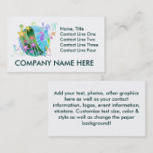 visitekaartje - onder de Pop van de Zee (Voorkant / Achterkant)