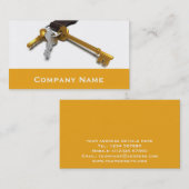 Visitekaartje onroerend goed (Voorkant / Achterkant)