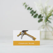 Visitekaartje onroerend goed (Staand voorkant)