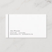 Visitekaartje onroerend goed (Achterkant)