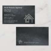 Visitekaartje onroerend goed (Voorkant / Achterkant)