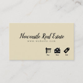 Visitekaartje onroerend goed