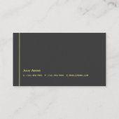 Visitekaartje onroerend goed (Achterkant)