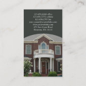 Visitekaartje onroerend goed (Achterkant)