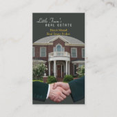 Visitekaartje onroerend goed (Voorkant)