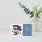 Visitekaartje onroerend goed (Staand voorkant)