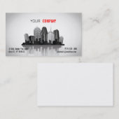 Visitekaartje onroerend goed (Voorkant / Achterkant)