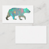 VISITEKAARTJE - Opaal Beer (Voorkant / Achterkant)