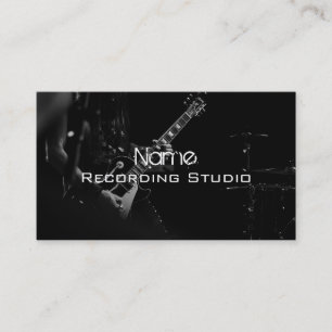 Visitekaartje Opname Studio