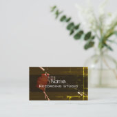 Visitekaartje Opname Studio (Staand voorkant)