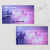 Visitekaartje Paardenband (Voorkant / Achterkant)