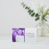 Visitekaartje Paarse ventilatorruimte (Staand voorkant)