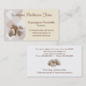 Visitekaartje paddenstoel (Voorkant / Achterkant)