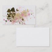 Visitekaartje paddenstoelen (Voorkant / Achterkant)