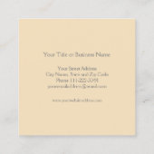 Visitekaartje palmbomen (Achterkant)