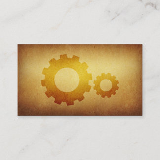 Visitekaartje Papered Archive Mechanical Gears