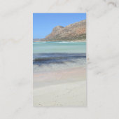Visitekaartje Paradise Beach (Achterkant)