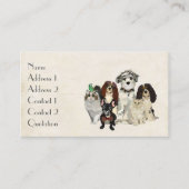 VISITEKAARTJE PAWS, CLAWS & FEATHERS (Voorkant)