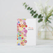 Visitekaartje Pearl Chubby Flower Damage-profiel (Staand voorkant)