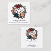 Visitekaartje Pentagram en Red Wreath Square (Voorkant / Achterkant)