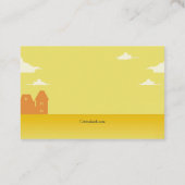 Visitekaartje Pet and Home Sitting Service (Achterkant)