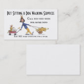 Visitekaartje Pet Sitting Service (Voorkant / Achterkant)