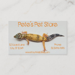 Visitekaartje Pet Store